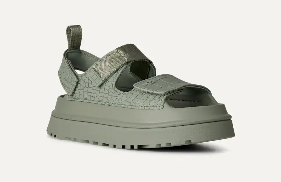 UGG Women's GoldenGlow Embossed Sandal
