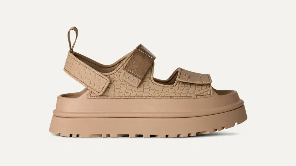 UGG Women's GoldenGlow Embossed Sandal