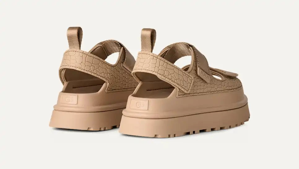 UGG Women's GoldenGlow Embossed Sandal