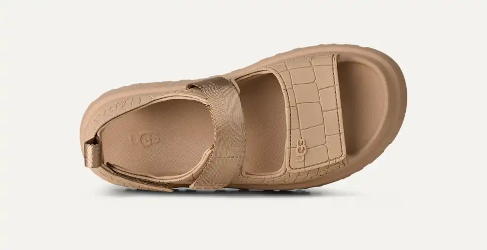 UGG Women's GoldenGlow Embossed Sandal