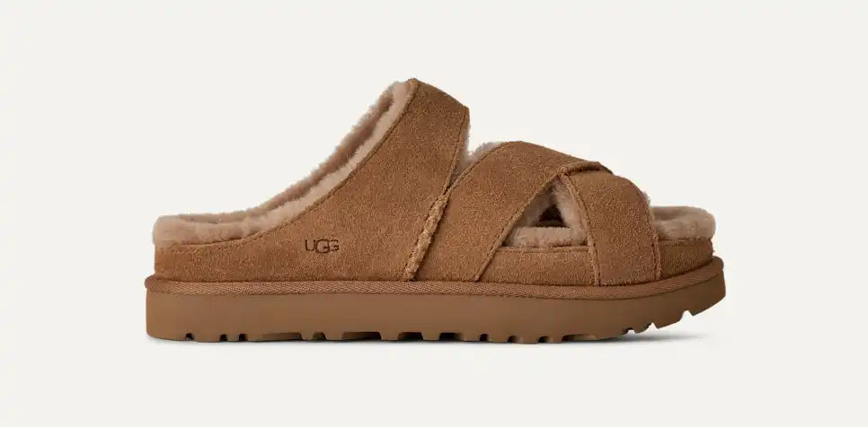 UGG Women's Greenport Cross Strap Slide