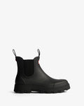 Hunter Unisex black elements elastic chelsea boot