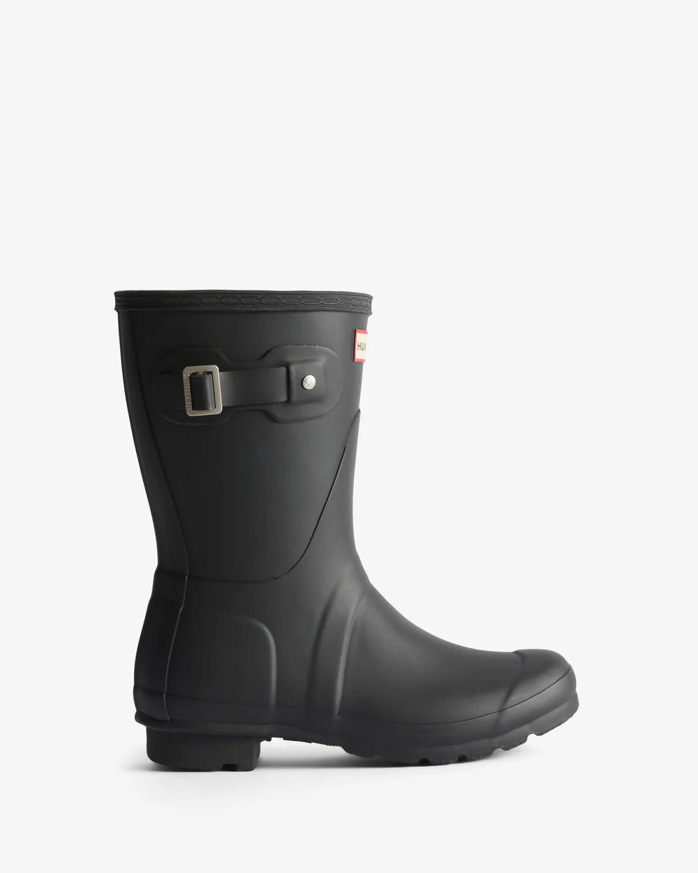Hunter Women's tartan lining short wellington boot