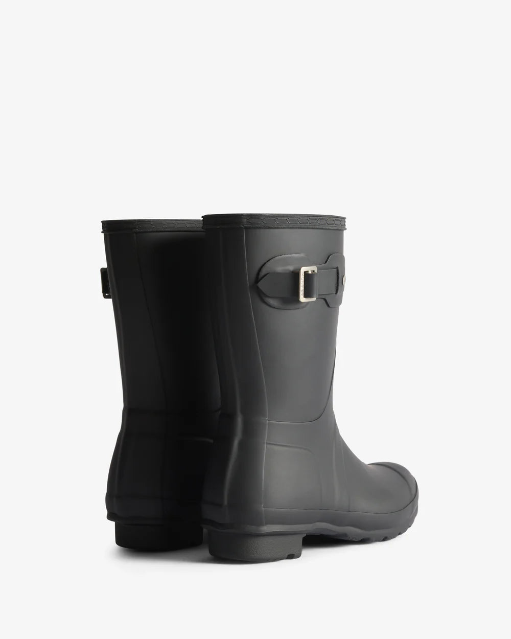 Hunter Women's tartan lining short wellington boot