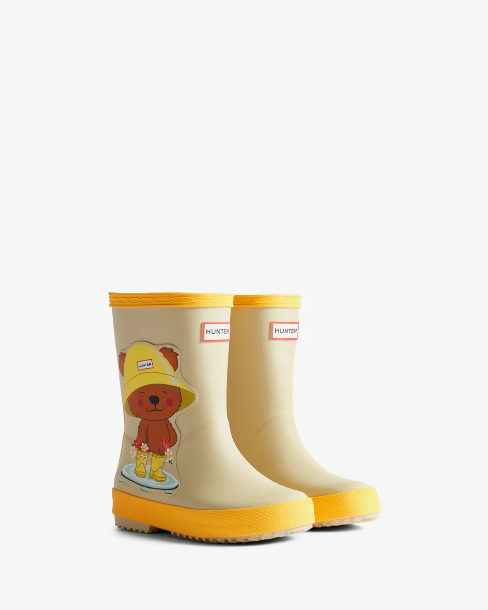 Hunter Original kids first (18 months-8 years) bear print wellington boot