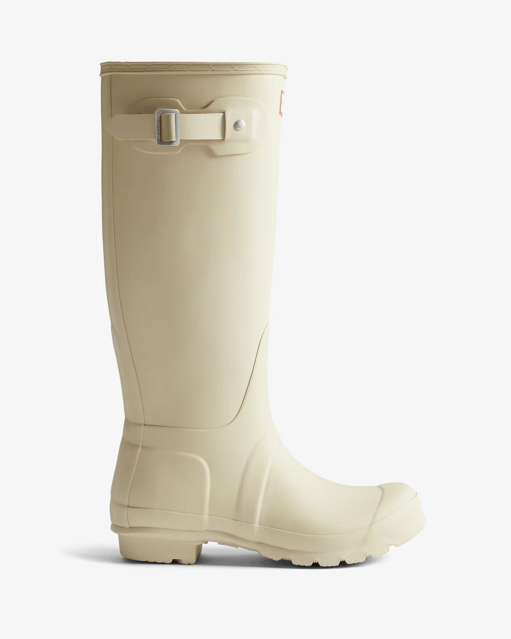 Hunter Women's gravel tartan lining tall wellington boot