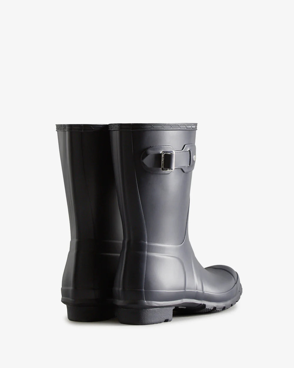 Hunter Women's navy original short wellington boot