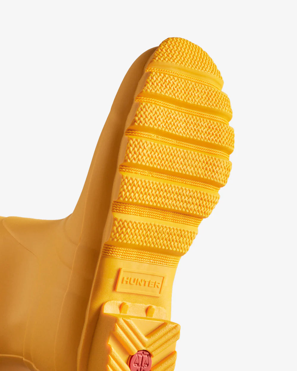 Hunter Women's yellow original short wellington boot