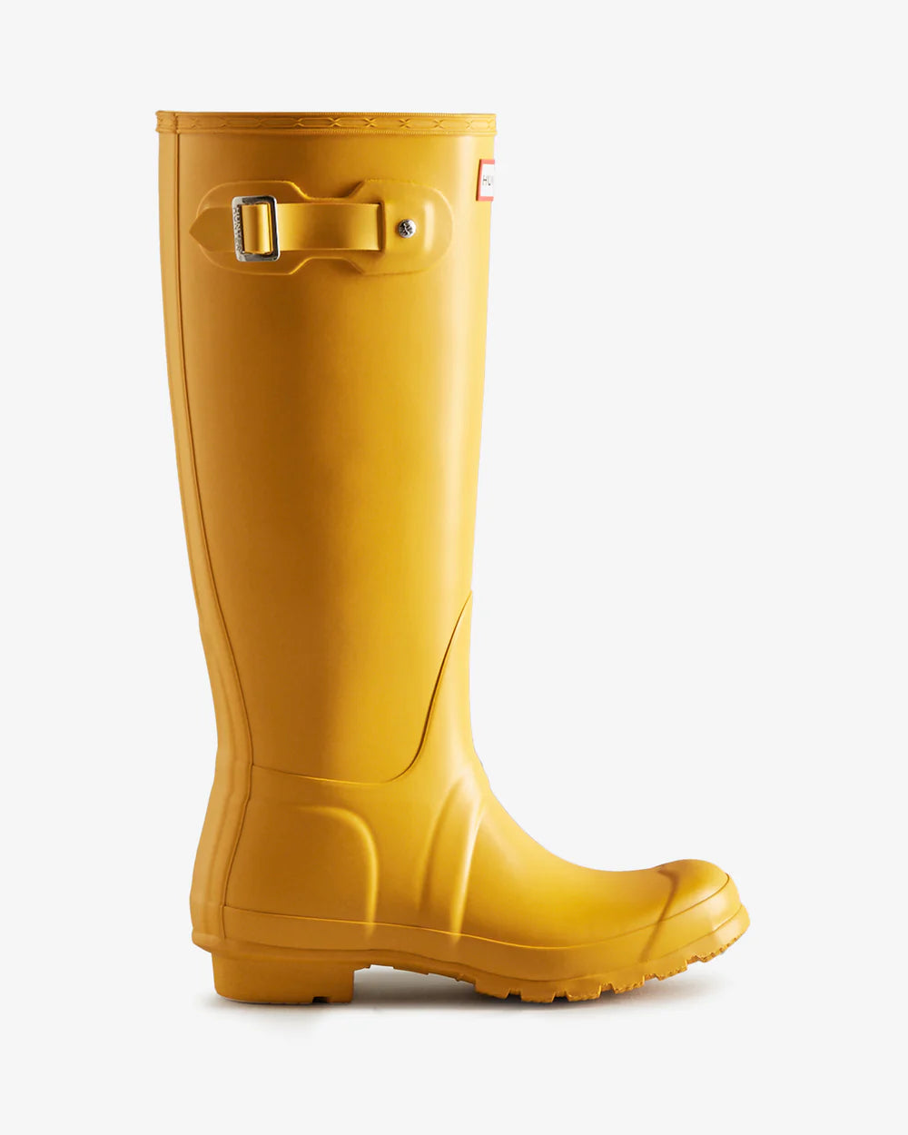Hunter Women's yellow original tall wellington boot