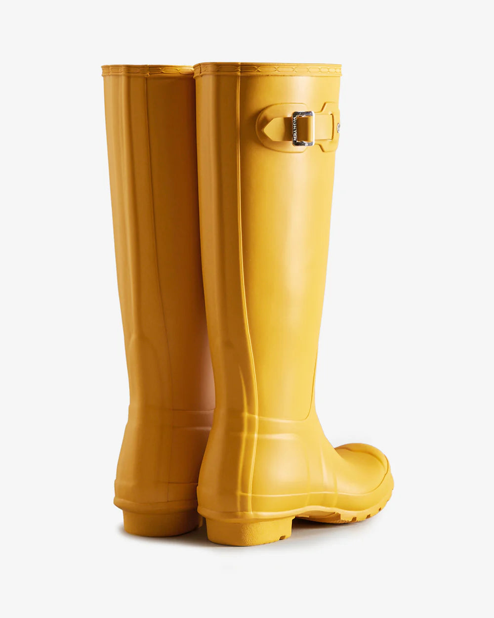 Hunter Women's yellow original tall wellington boot
