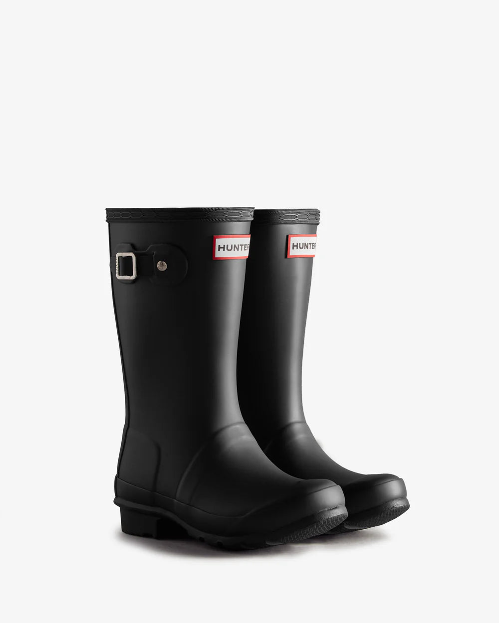 Hunter Original big kids (5-11 years) black wellington boot
