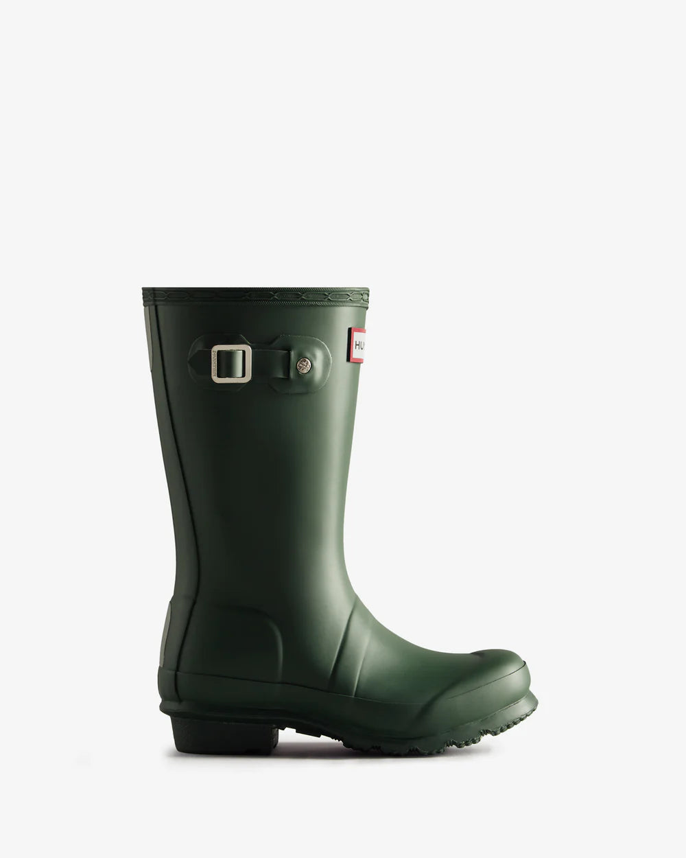 Hunter Original big kids (5-11 years) hunter green wellington boot