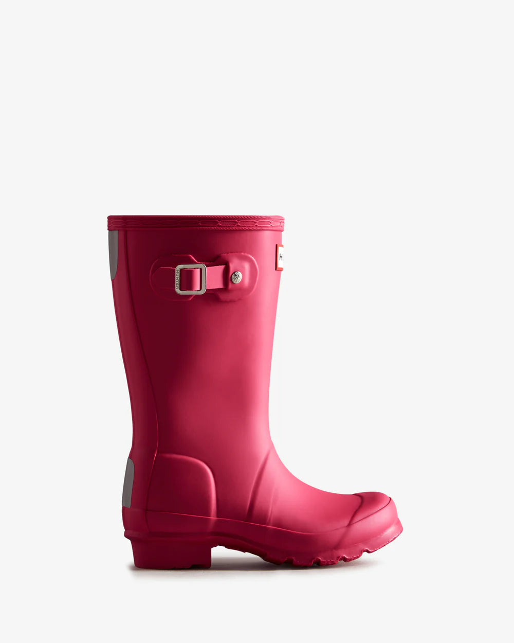 Hunter Original big kids (5-11 years) bright pink wellington boot