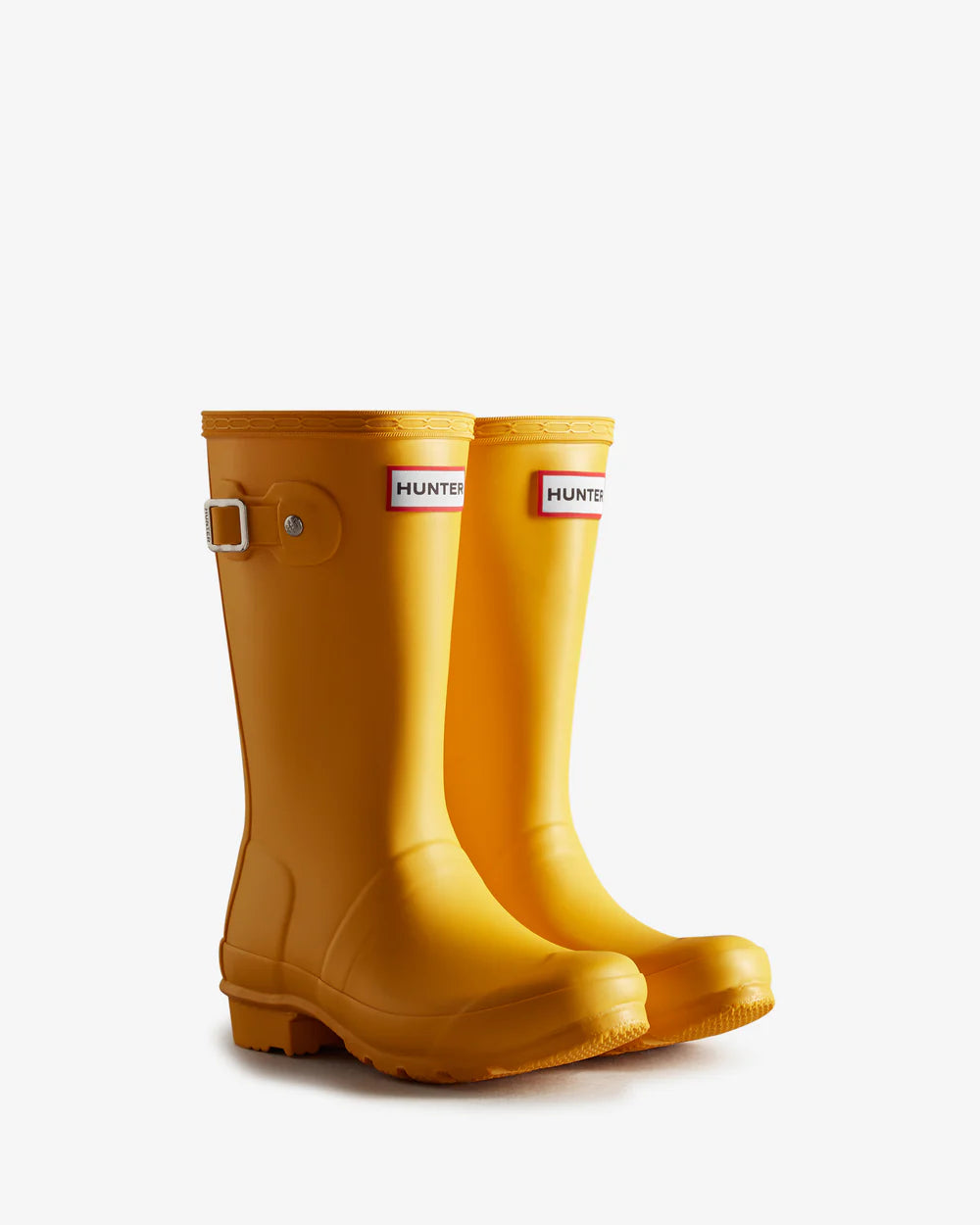 Hunter Original big kids (5-11 years) yellow wellington boot