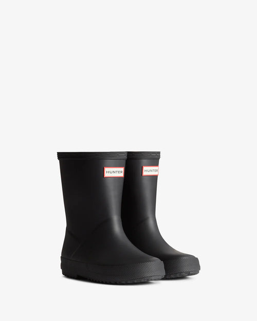 Hunter Original kids first (18 months-8 years) black wellington boot
