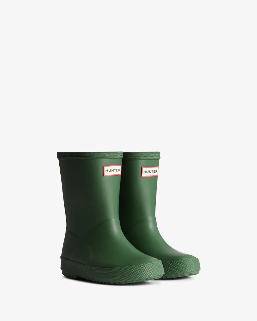 Hunter Original kids first (18 months-8 years) green wellington boot