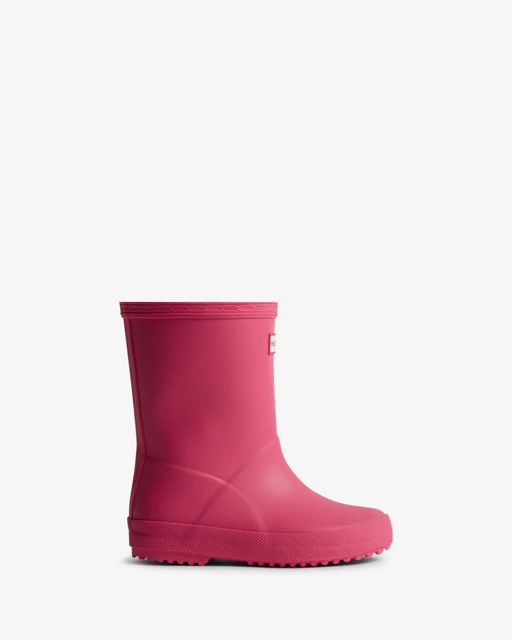 Hunter Original kids first (18 months-8 years) bright pink wellington boot