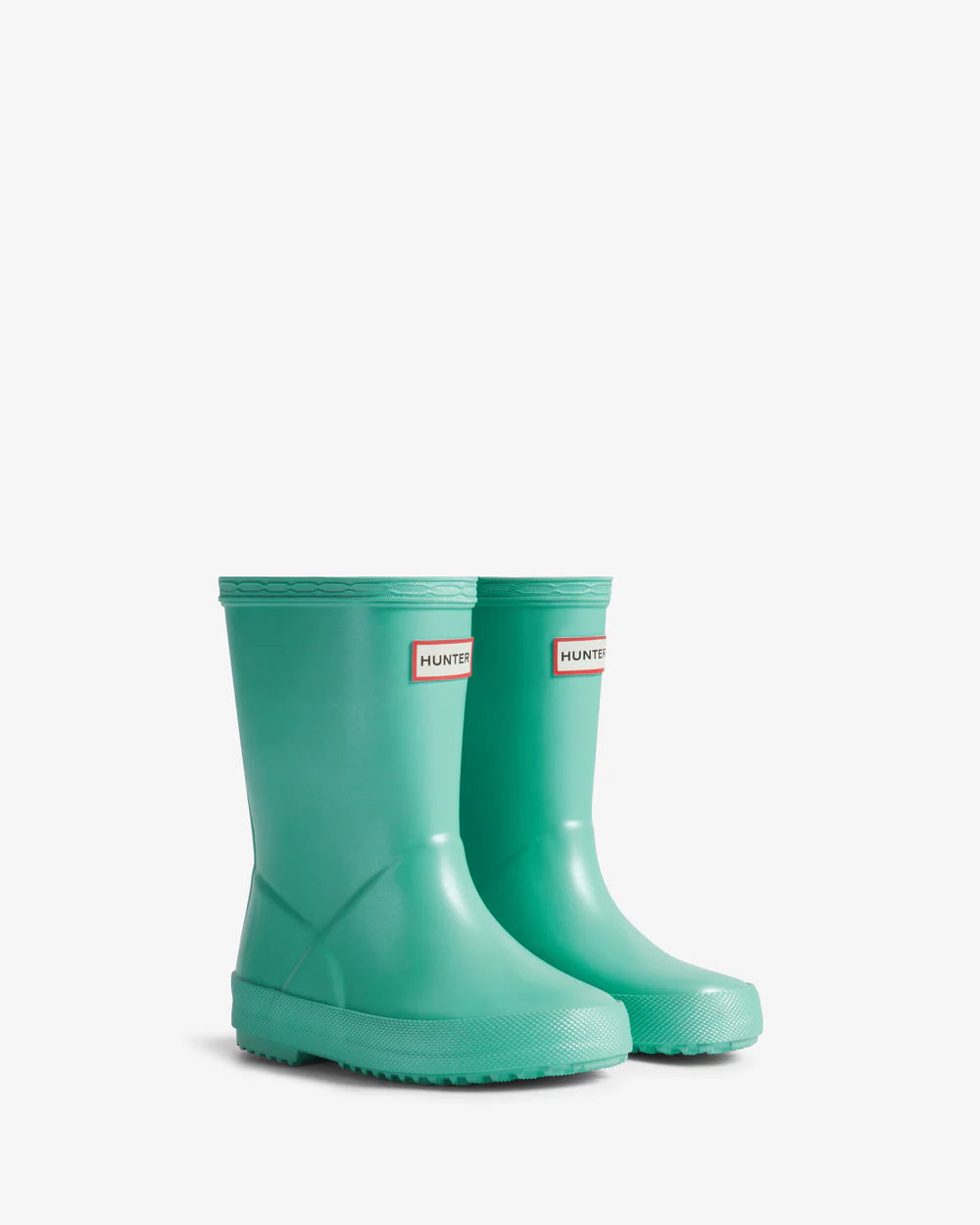 Hunter Original kids first (18 months-8 years) pool blue nebula wellington boot