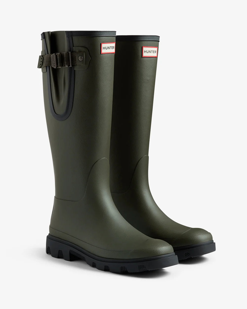 Hunter Unisex field downpour adjustable wellington boot