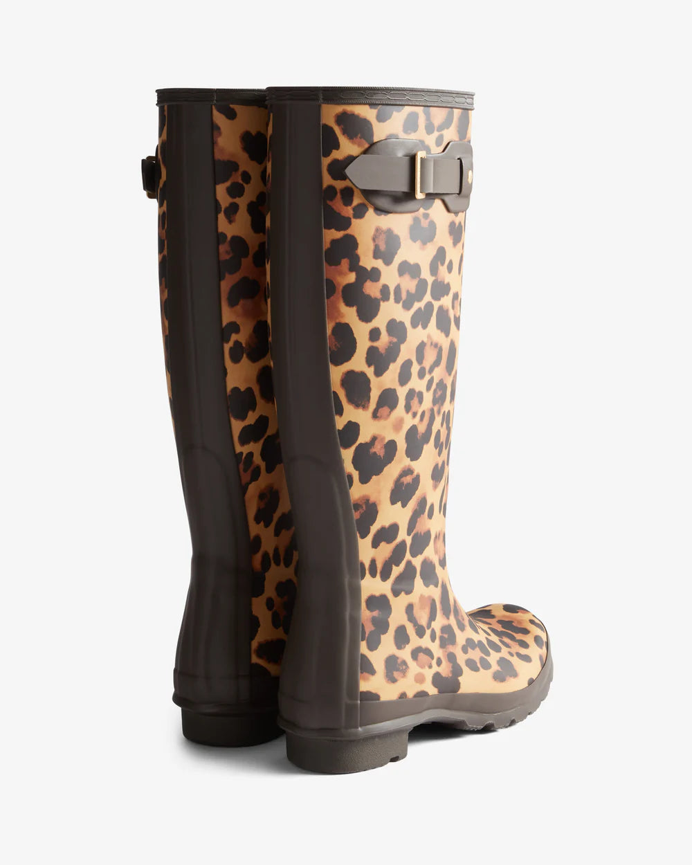 Hunter Women's original tall leopard print boot