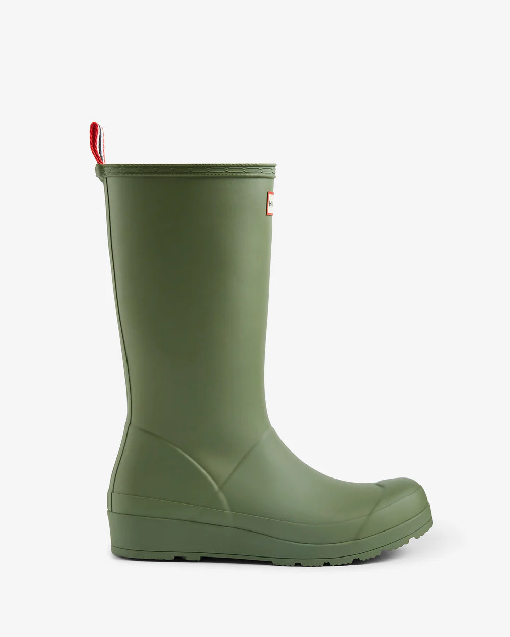 Hunter Women's lichen green play tall wellington boot