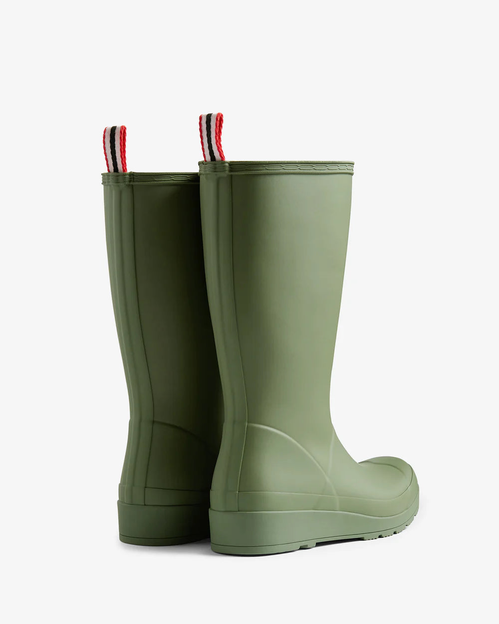 Hunter Women's lichen green play tall wellington boot